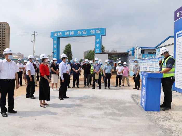 驻桂人大代表听取项目司理汇报。。。。。。。侯健杰 摄.jpg